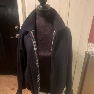 BURBERRYS’ wool & alpaca jacket